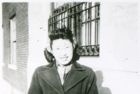 Woman smiling (ddr-densho-1007-844)