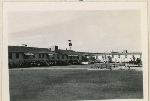 View of hospital at anniversary event (ddr-densho-37-983)