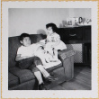 William, Susan and Leslie Shiomi (ddr-densho-522-391)