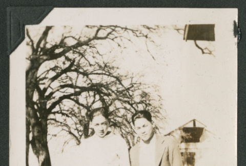 two men outside (ddr-densho-378-533)