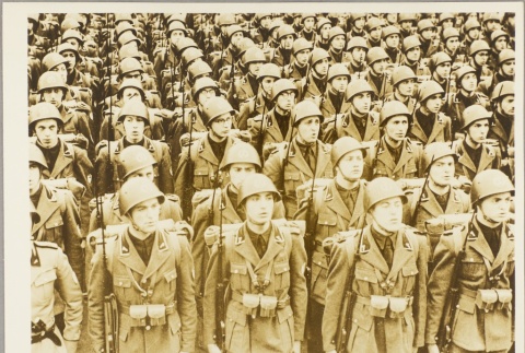 Italian soldiers standing in formation (ddr-njpa-13-800)