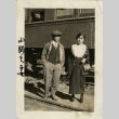 Issei couple at the train station (ddr-densho-113-54)