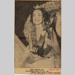 Newspaper clipping of Miss Hawaii 1961 (ddr-njpa-2-996)