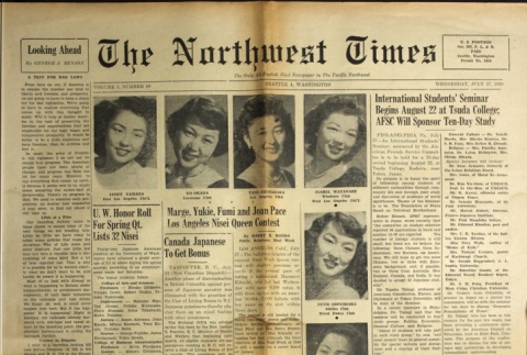 The Northwest Times Vol. 3 No. 60 (July 27, 1949) (ddr-densho-229-227)