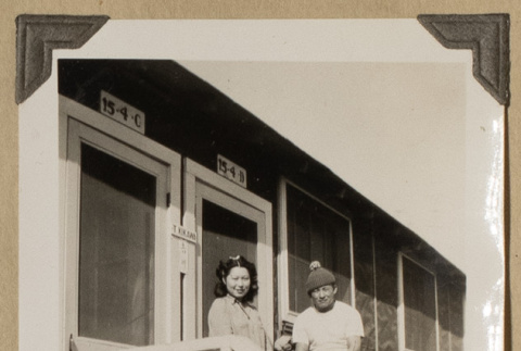 Alice and Kay at the Kikawa barrack (ddr-densho-542-401)