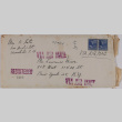 Envelope addressed to Lawrence Miwa from Mrs. K. Sato [Katherine Kiyoko (Miwa) Sato] (ddr-densho-437-284)