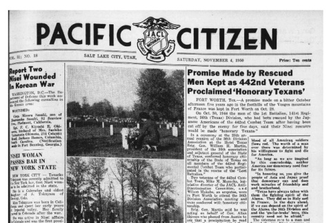 The Pacific Citizen, Vol. 31 No. 18 (November 4, 1950) (ddr-pc-22-44)