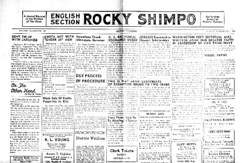 Rocky Shimpo Vol. 11, No. 106 (September 4, 1944) (ddr-densho-148-41)