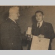 Man receiving a military medal (ddr-njpa-2-763)