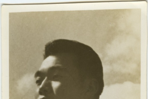 Portrait of Japanese American soldier (ddr-densho-201-207)