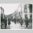 Soldiers and civilian in Bruyeres (ddr-densho-1007-38)