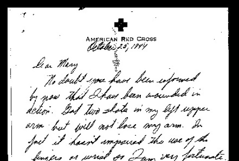 Letter from Frank S. Okusako to Mary Yamasnira, October 25, 1944 (ddr-csujad-55-242)