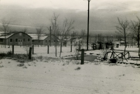 Concentration camp during the winter (ddr-densho-159-196)
