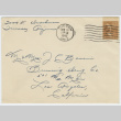 Envelope addressed to John Bonomi (ddr-janm-21-38)