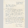 Letter from Takami Hibiya to Charles C. Furman (ddr-densho-381-153)