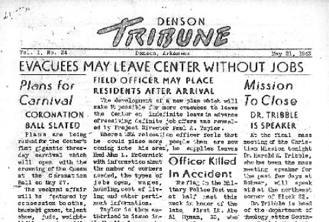 Denson Tribune Vol. I No. 24 (May 21, 1943) (ddr-densho-144-65)