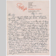 Letter from Harry K. Shigeta to Ai Chih Tsai (ddr-densho-446-58)