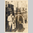Two men standing in street (ddr-densho-426-19)