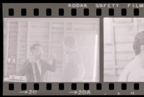 Negative film strip for Farewell to Manzanar scene stills (ddr-densho-317-63)
