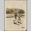 Three women on beach (ddr-densho-316-199)