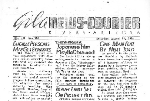 Gila News-Courier Vol. III No. 156 (August 19, 1944) (ddr-densho-141-312)