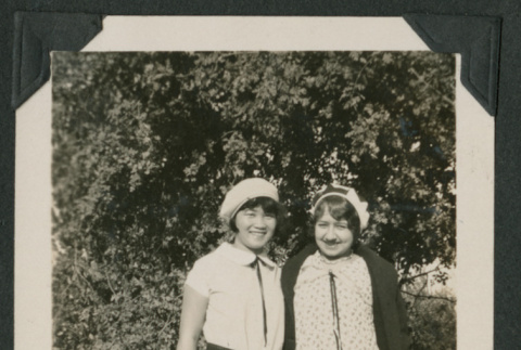 two women outside (ddr-densho-378-497)