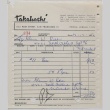 Receipt from Takahashi Trading Co. to Glenn Rosen (ddr-densho-424-686)