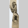 A swimmer sitting in a pool (ddr-njpa-1-2505)