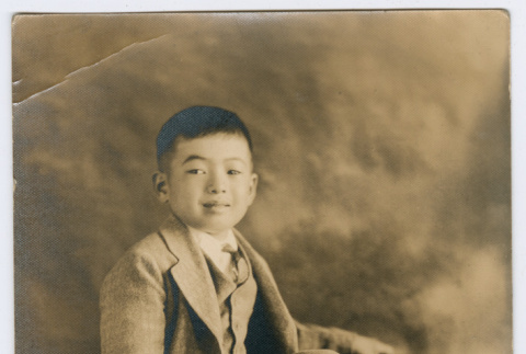 Portrait of seated boy (ddr-densho-316-211)