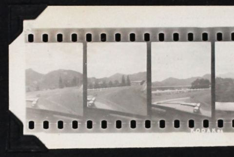 Film strip proof of highway scenes (ddr-densho-404-202)