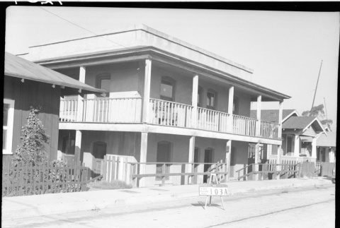 Building labeled East San Pedro Tract 103A (ddr-csujad-43-64)