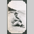 Man sitting on beach (ddr-ajah-2-665)
