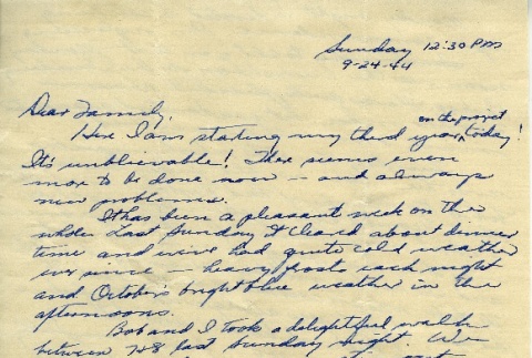 Letter from a camp teacher to her family (ddr-densho-171-58)