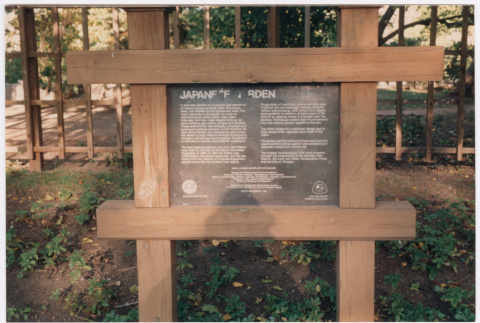 Japanese Garden sign (ddr-densho-377-2322)