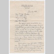 Letter to Kaneji Domoto from Dora Ames Lee M.D. (ddr-densho-329-209)