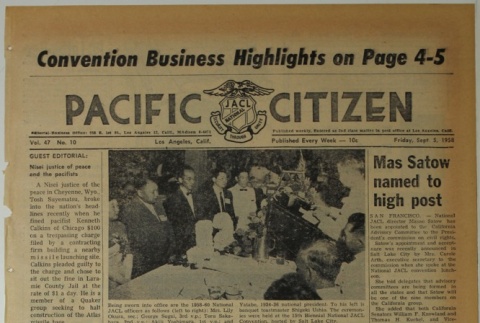 Pacific Citizen, Vol. 47, No.10 (September 5, 1958) (ddr-pc-30-36)