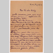 Letter to Bill Iino from Jany Lore (ddr-densho-368-752)