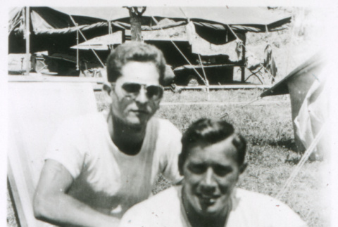 Two men outside (ddr-densho-1007-799)