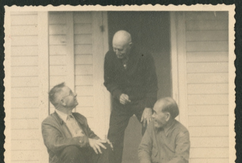 Three of a Kind Mr. Bailey, Mr. Purdy, Father (ddr-densho-378-974)
