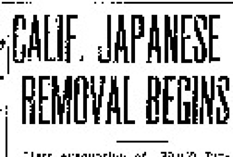 Calif. Japanese Removal Begins (April 1, 1942) (ddr-densho-56-736)