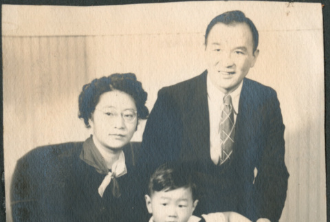 Agnes, Chester and Jon David Sakura (ddr-densho-523-79)