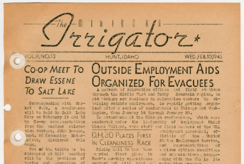 Minidoka Irrigator Vol. II No. 13 (February 10, 1943) (ddr-densho-119-168)