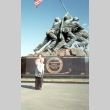 Issei and her daughter at the Iwo Jima Memorial (ddr-densho-25-128)