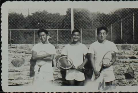 Tennis players (ddr-densho-321-1365)