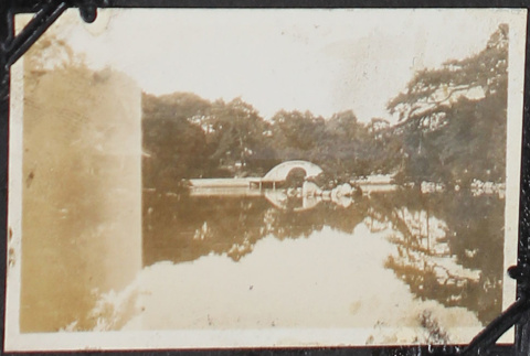 View of lake in park (ddr-densho-326-242)