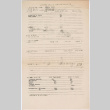 Washington Township Property Survey and associated documents for Goto family (ddr-densho-491-53)