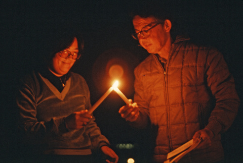Candlelight ceremony (ddr-densho-336-1154)