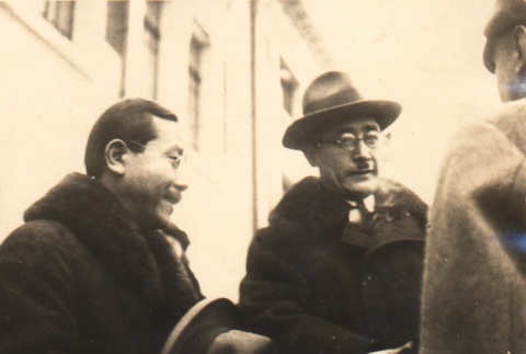 Tamekichi Ota and another Japanese diplomat (ddr-njpa-4-1928)