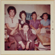Five people on couch (ddr-densho-522-567)