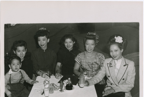 Mary Mon Toy and other performers at the China Doll Club (ddr-densho-367-58)